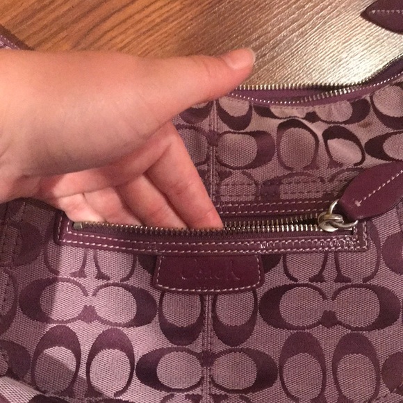 COACH shoulder bag. Used. 5 pocket Original - Picture 5 of 10